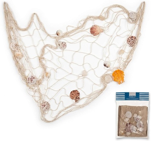 Fischernetz mit muscheln zur - fischernetz,