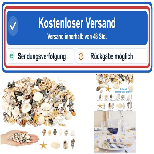 Maxmoc 200 stück muscheln - maxmoc,