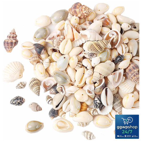 Muscheln basteln mit löchern - mit,