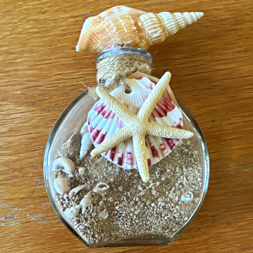 Maritime deko flasche aus glas - maritime,